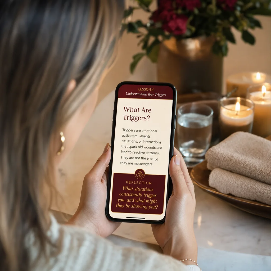Read the lessons on your phone